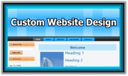 Custom Website Design by NitroMax